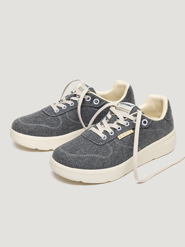 AKIII｜Cozy step-arch fit - Melange gray (5colors)
