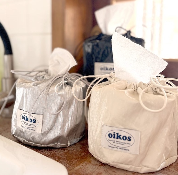 韓國 OIKOS｜ 韓國製🇰🇷 Toilet Paper Roll Cover 圓筒廁紙套｜5色
