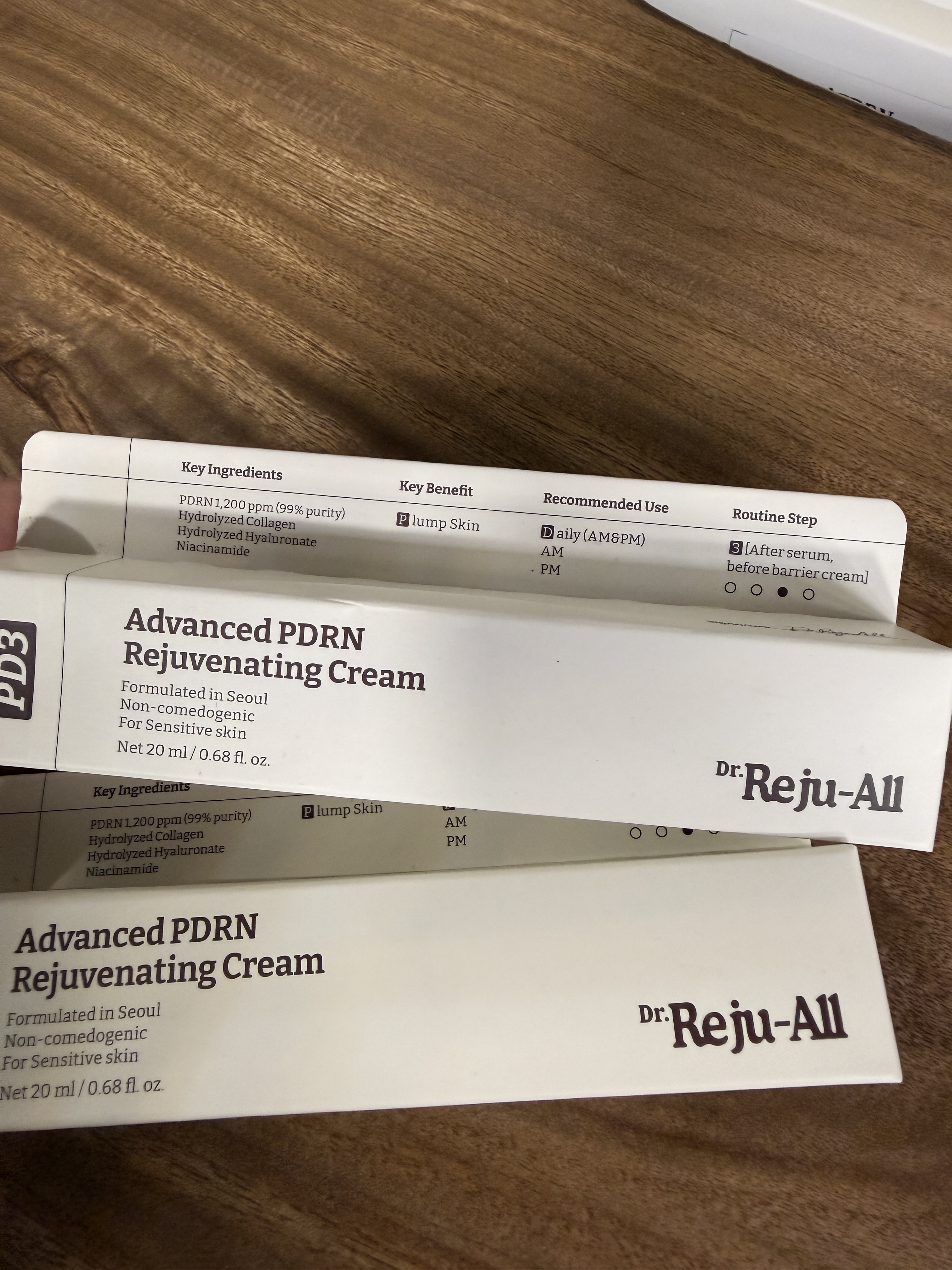 【Dr.Reju-All 】再生修護面霜20ml：韓國水光針同款核心✔️深層修護受損屏障✔️激活肌底再生✔️ 【不設退換】