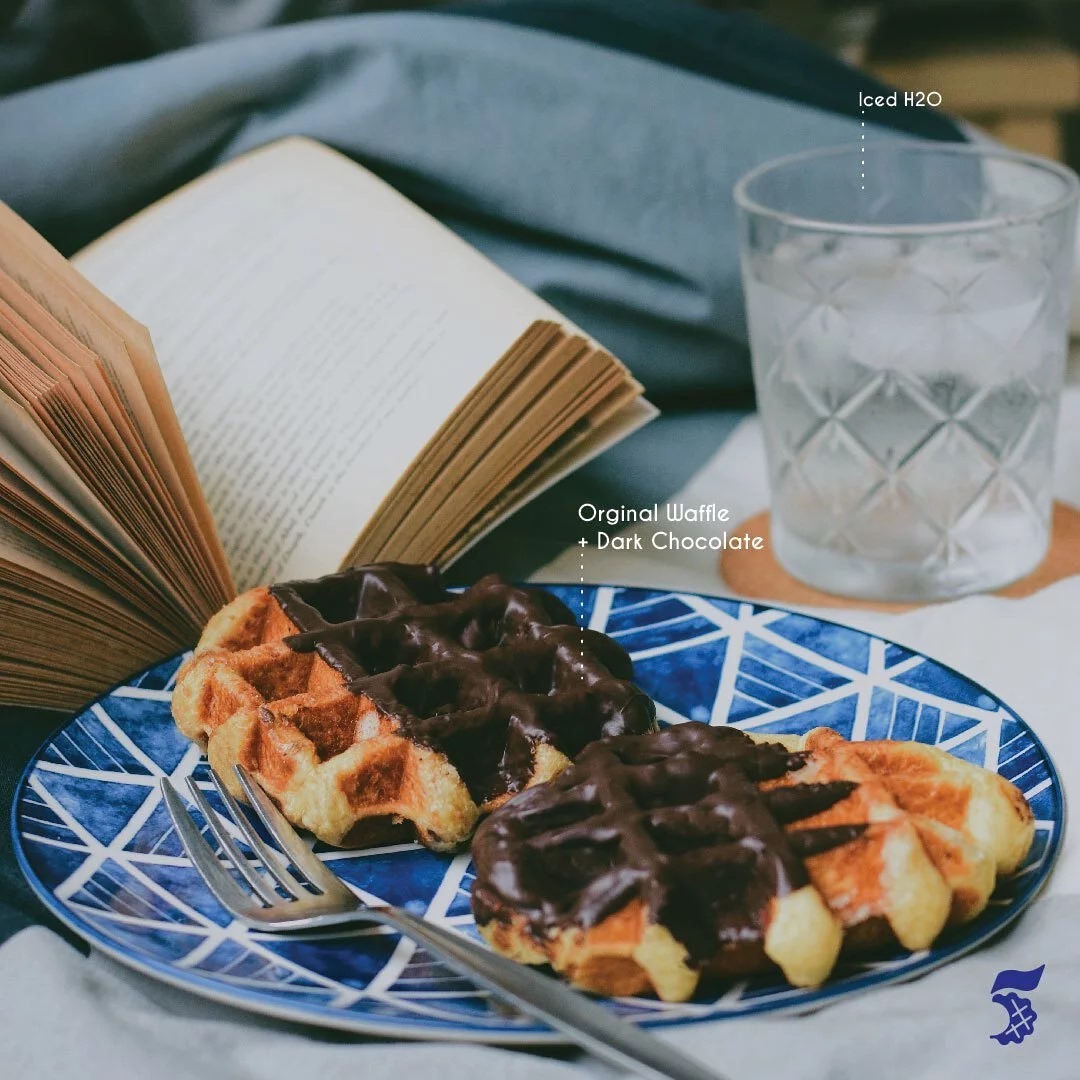 Idea makanan anak selepas balik sekolah di Malaysia dengan Belgian Liege waffle