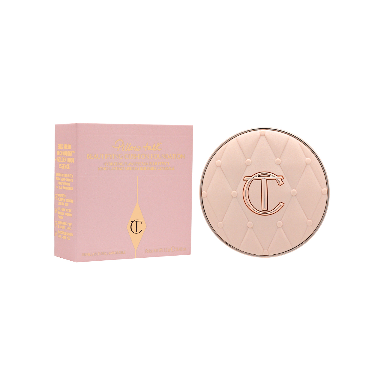 CHARLOTTE TILBURY 夏洛特 Pillow Talk 夢幻柔光粉氣墊 #1C 12g