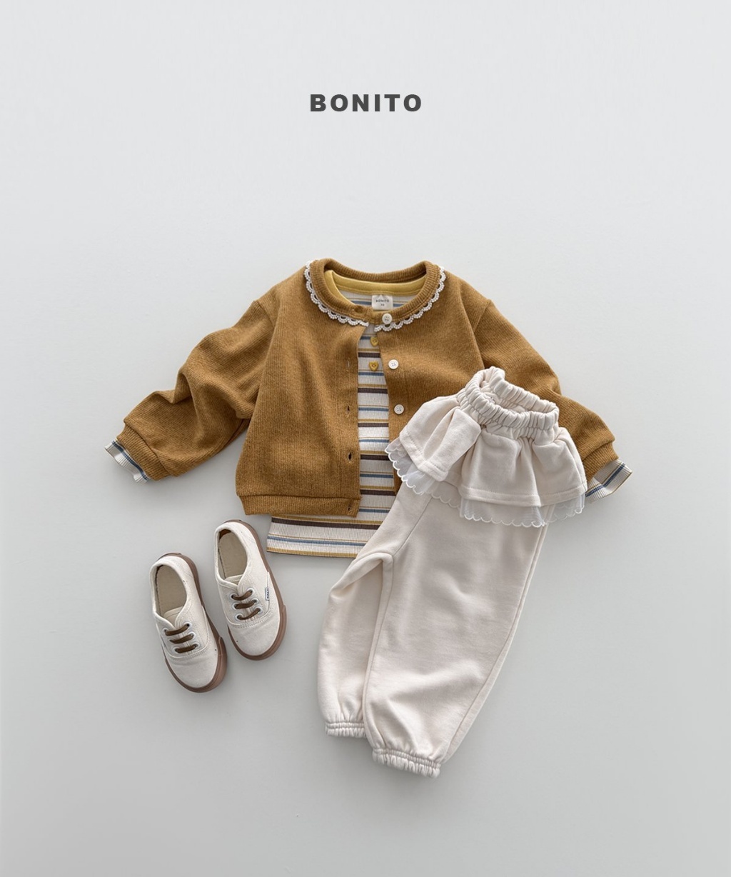 正韓秋Bonito 嫩嬰/小童三色溫柔感外套