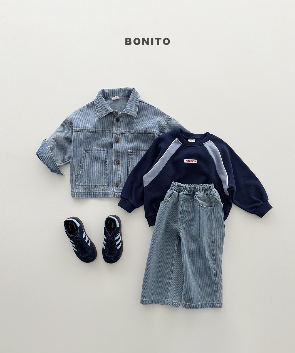 正韓秋Bonito 嫩嬰/小童個性牛仔外套