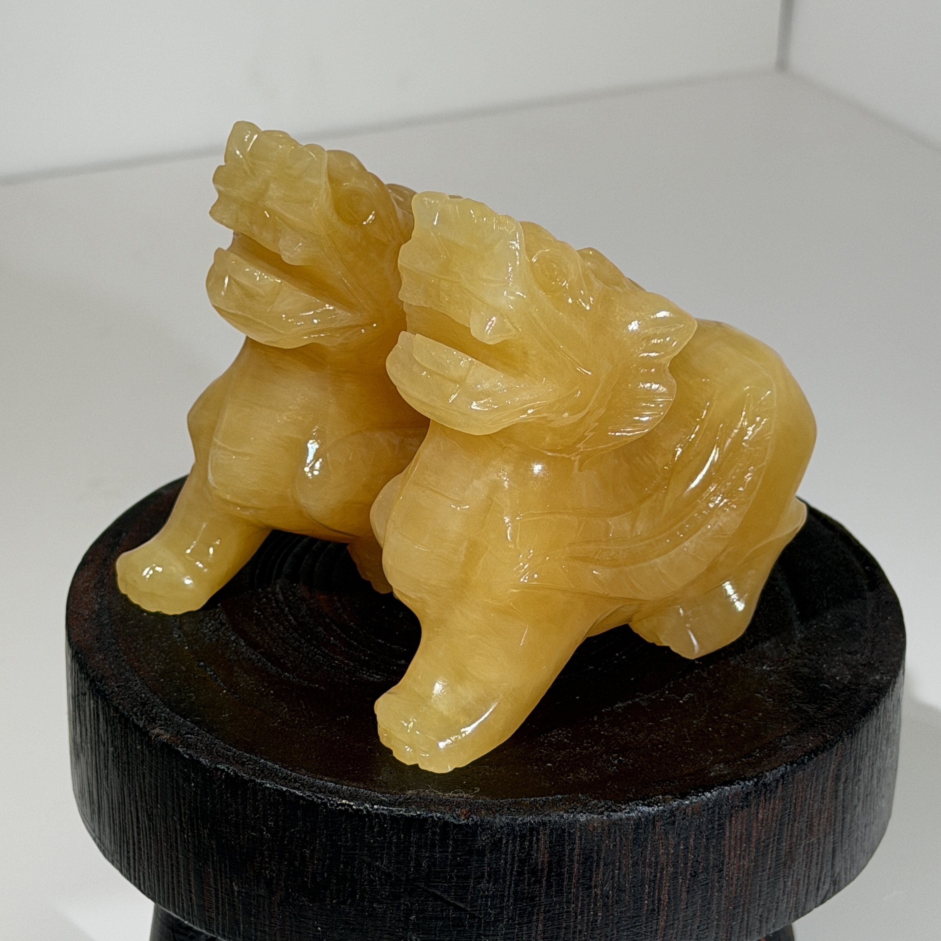 黃玉貔貅1對 WQ1680