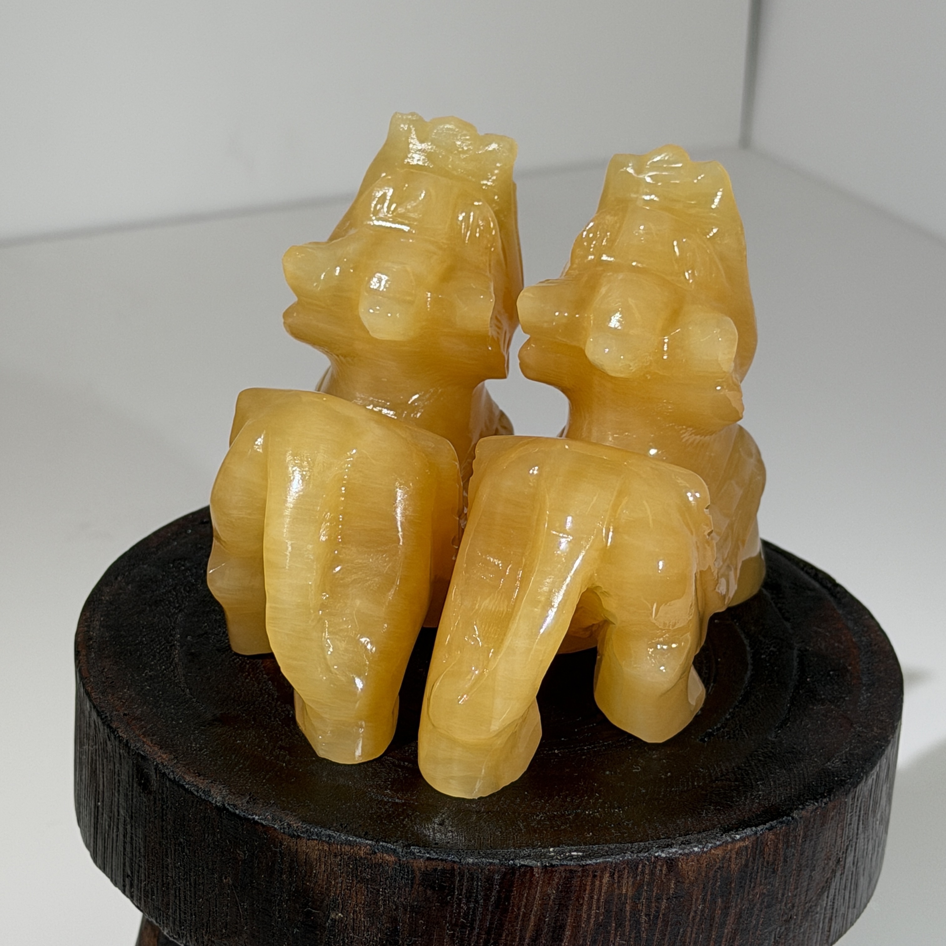 黃玉貔貅1對 WQ1682