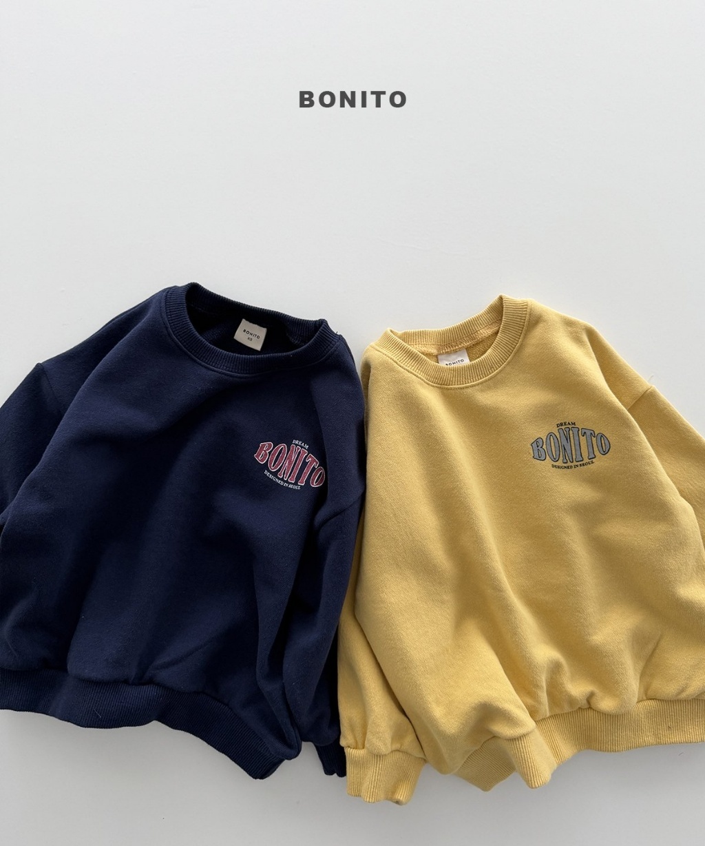 正韓秋Bonito 親子裝_嫩嬰/小童兩色經典bonito上衣