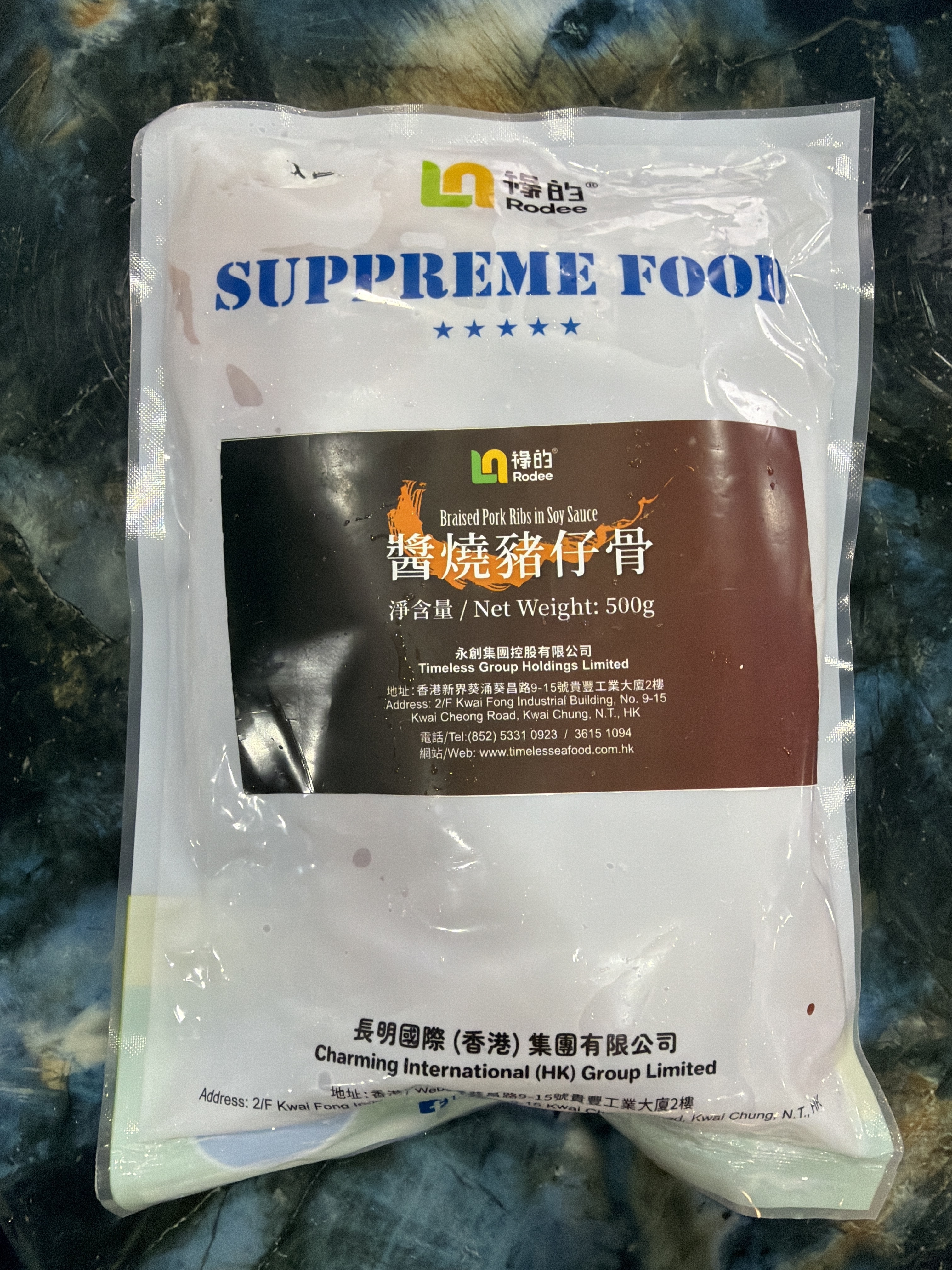 UT12 香港品牌 醬燒豬仔骨500g (F04-01-09-500_C)