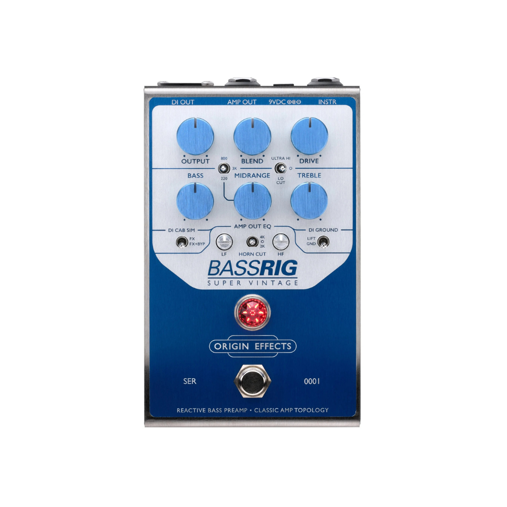 Origin Effects BASSRIG Super Vintage 效果器