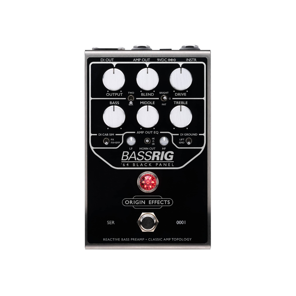 Origin Effects BASSRIG 64 Black Panel 效果器