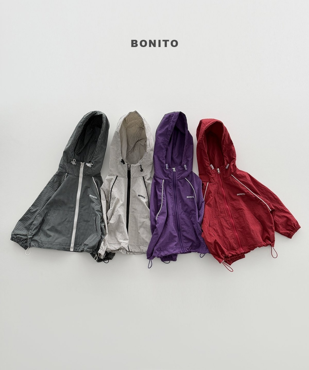 正韓秋Bonito 親子裝_嫩嬰/小童四色連帽風衣外套