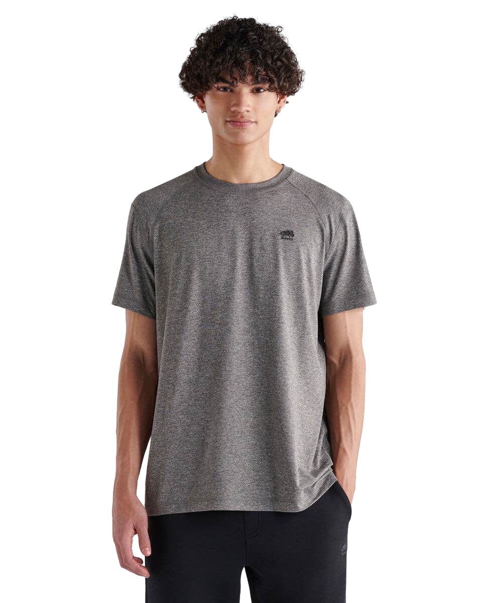 【Roots Outlet】Renew Knit Short Sleeve Top  灰