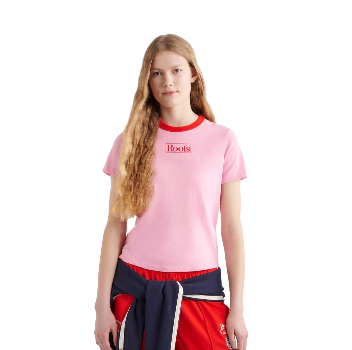 【Roots Outlet】Roots Athletics T-Shirt  粉