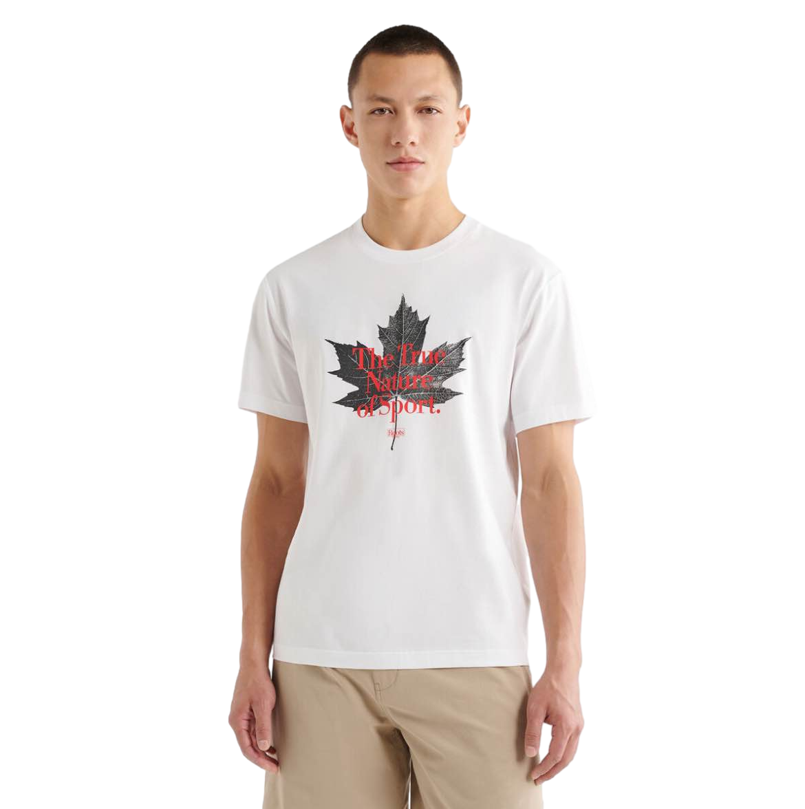 【Roots Outlet】True Nature Of Sport T-Shirt  白