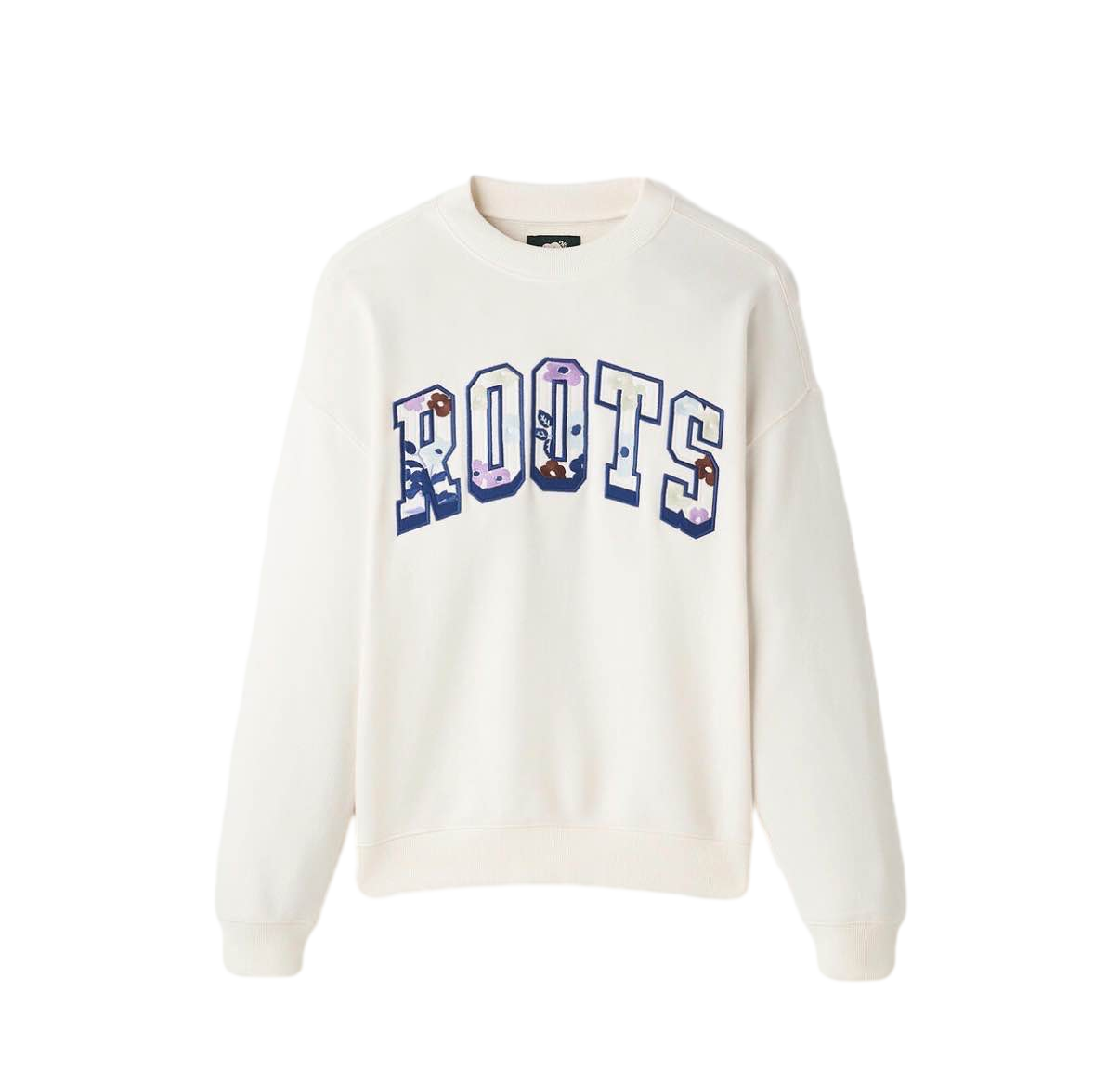【Roots Outlet】Floral Arch Crew  白