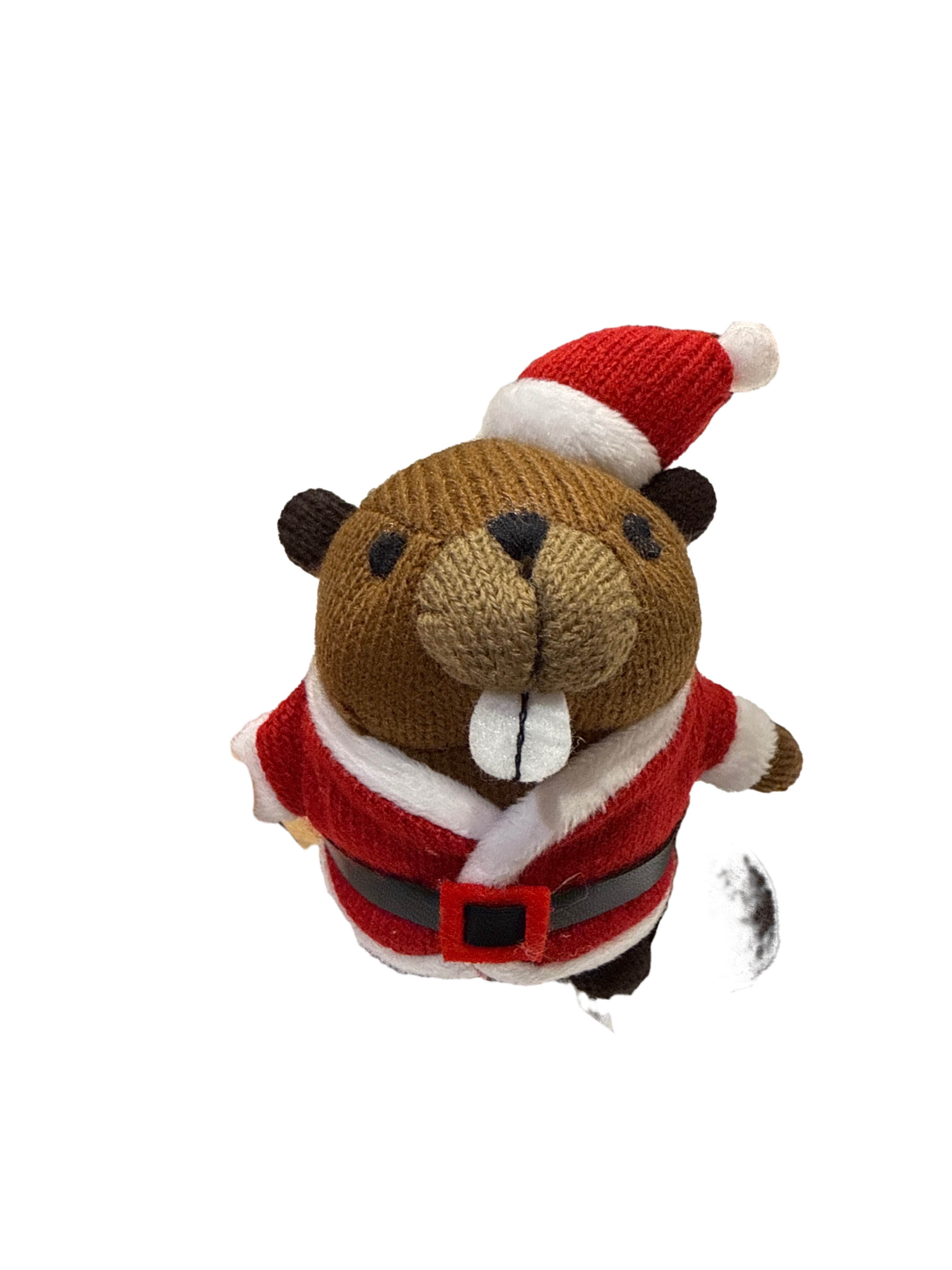 【Roots Outlet】Santa Beaver Ornament  棕