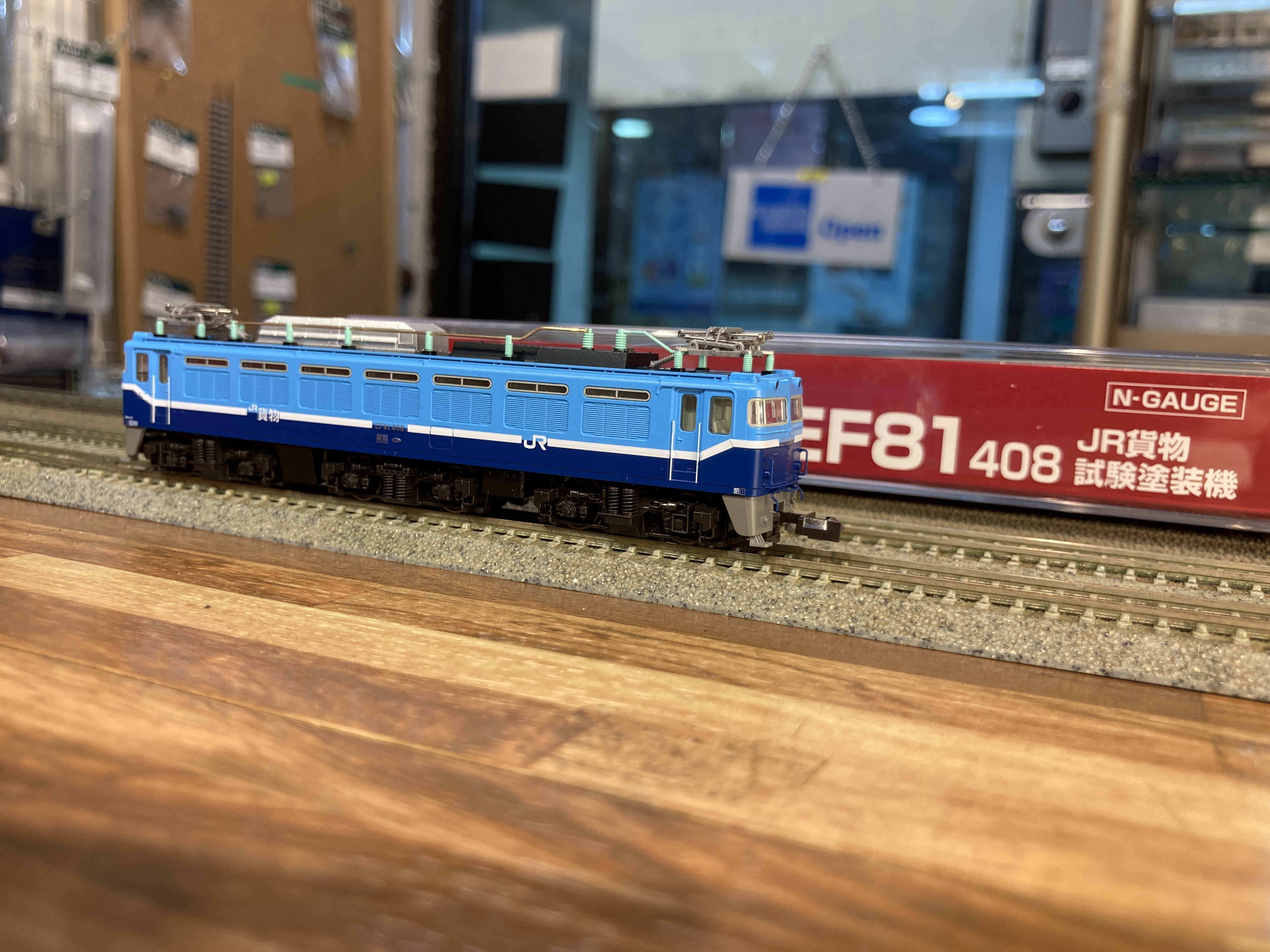 KATO 3066-S EF81 408 試験塗装