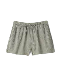 【Roots Outlet】Isla Cotton Gauze Short  綠
