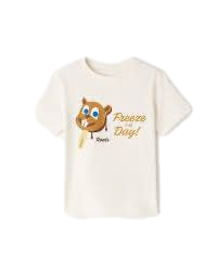 【Roots Outlet】Pops & Scoops Ss T-Shirt  白