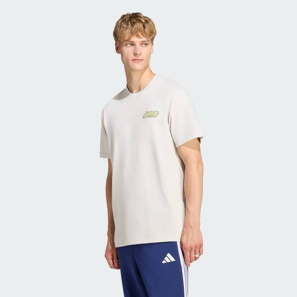 Adidas 愛迪達 M Verb Tee4 LF7396 男 T恤 運動上衣 休閒短袖 灰 亞版 純棉