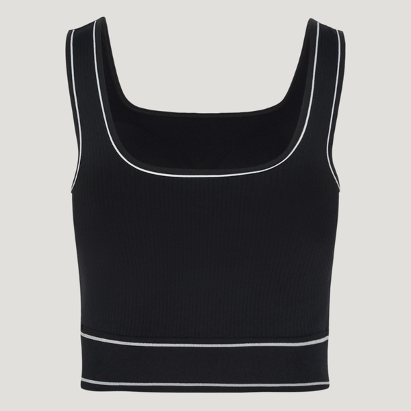Adidas 愛迪達 Waistband Tank LF4590 女 背心 運動背心 黑 亞版