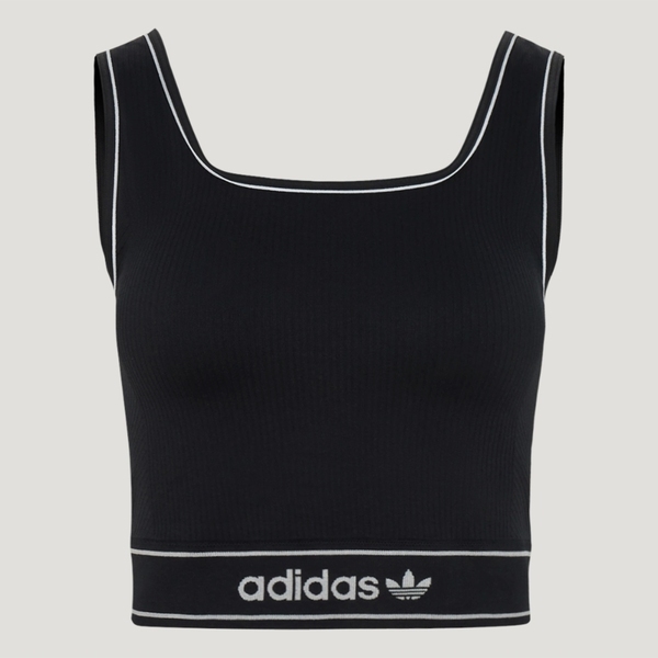 Adidas 愛迪達 Waistband Tank LF4590 女 背心 運動背心 黑 亞版