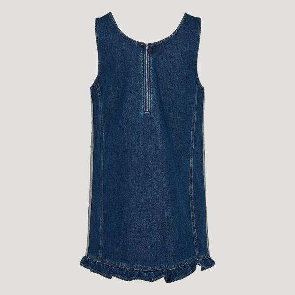 Adidas 愛迪達 W Dress KY8323 女 洋裝與連身褲 深藍 亞版 無袖 丹寧