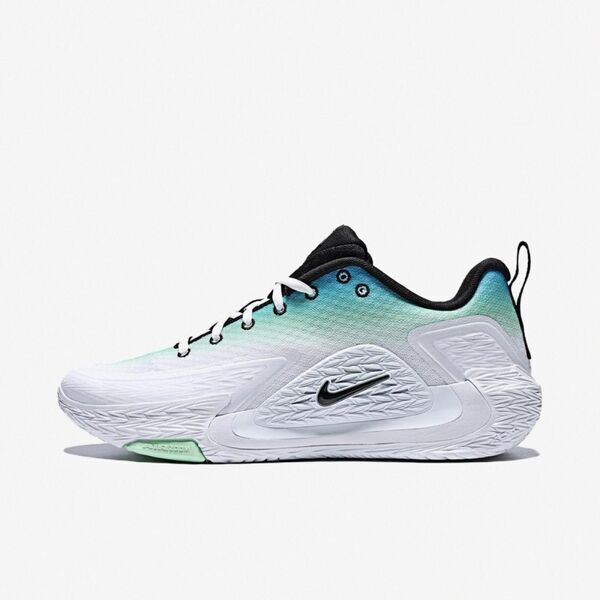 Nike 耐吉 S.T. Glow EP IW1898-101 男 籃球鞋 運動鞋 室外 實戰 氣墊 白 藍綠