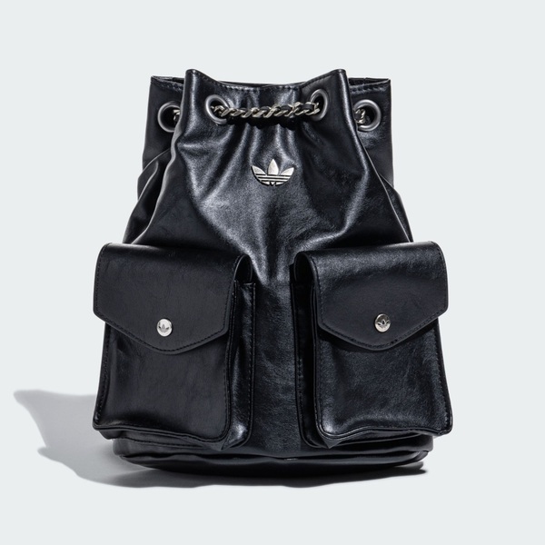 Adidas 愛迪達 Clst W Backpack KW4750 女 後背包 運動包 黑 復古 皮革