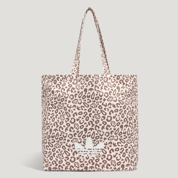 Adidas 愛迪達 Leopard Tote LC8238 托特包 肩背 手提 棕 豹紋 收納