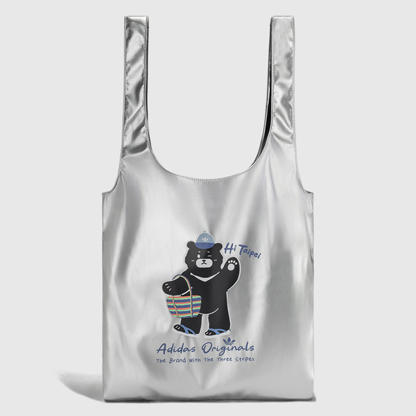Adidas 愛迪達 Tp Bear Tote A LD6392 托特包 肩背 手提 銀 黑熊 台北