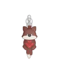 【Roots Outlet】Fox Charm Keychain  咖
