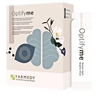 0730HP01-MALAYSIA-HP-Farmedy Optifyme 15gx15包/盒 護眼 營養飲料熬夜近視飛蚊症 補腦 [2件起$348/件] [買6送1，買10送3]（A1）
