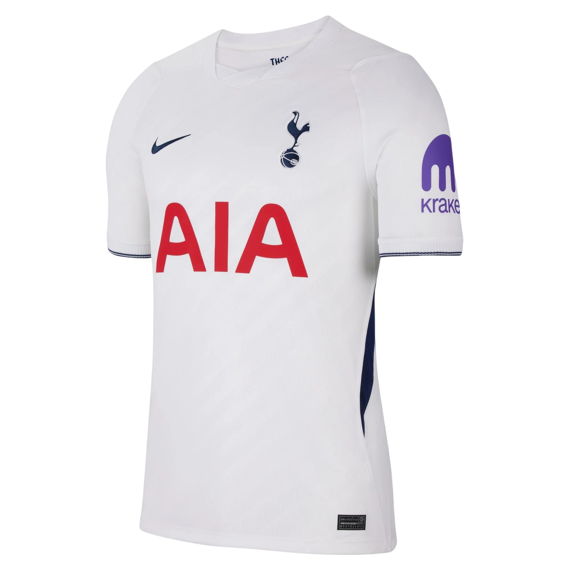 2026 Tottenham Hotspur Home Shirt with Nameset & EPL Patch