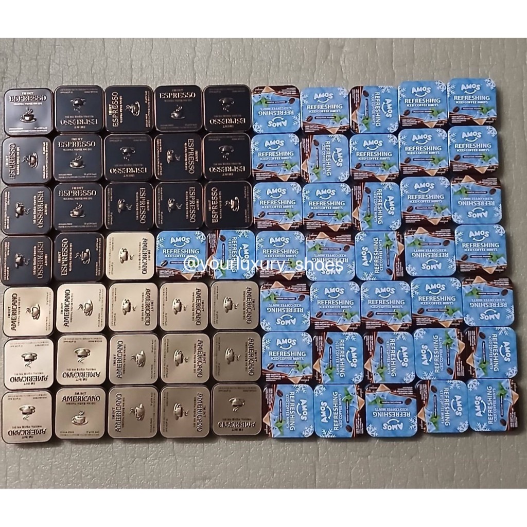 【Luxury】韓國缺貨款 夏天提神救星來啦 I’MINT 美式 濃縮咖啡糖 薄荷涼糖 無糖咖啡豆