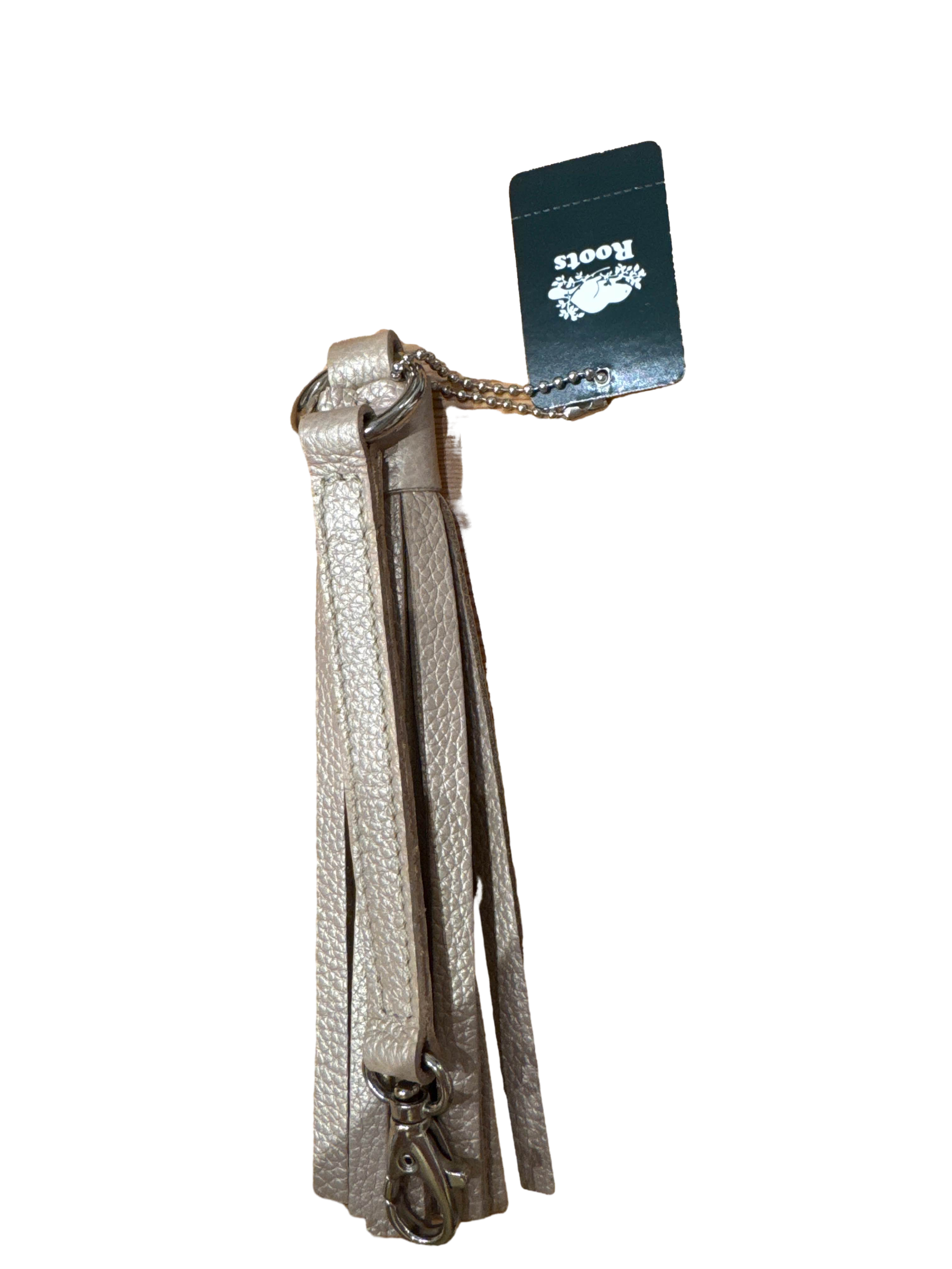 【Roots Outlet】Tassel Key Fob Met  銀