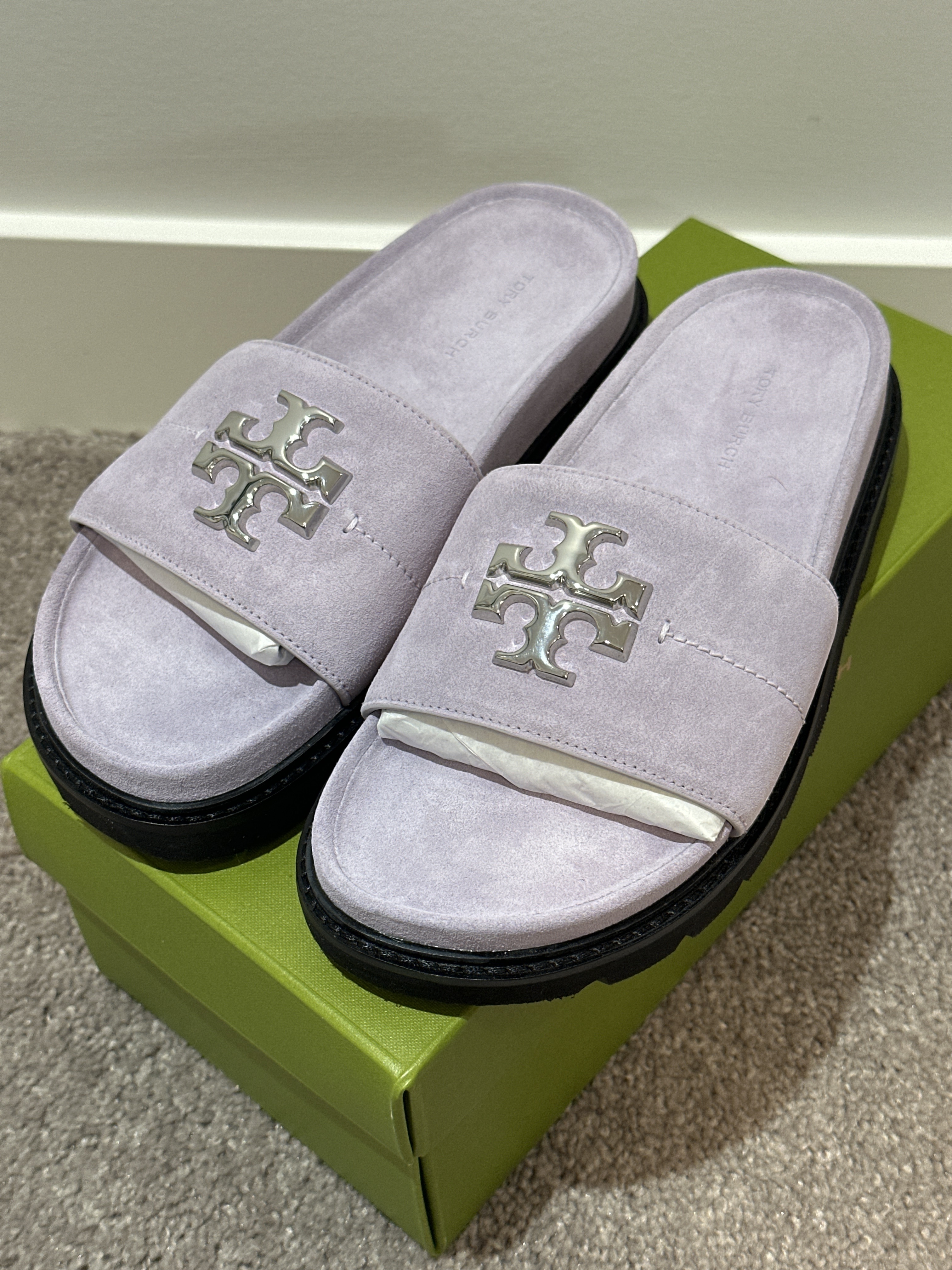 UQ65 TB 紫色拖鞋 Everly Anatomic Lug Sandal (US6.5, EU36.5)