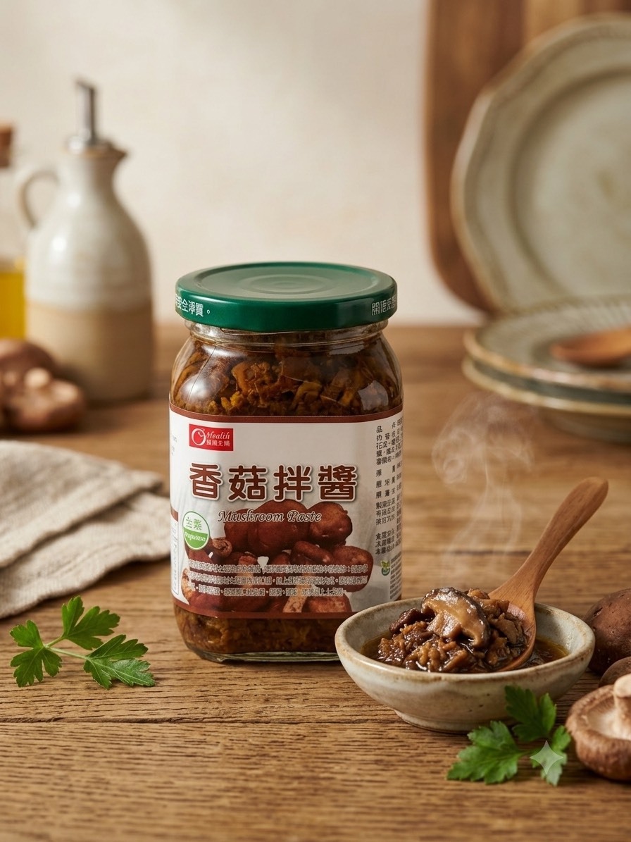 花蓮分會｜香菇拌醬(全素)