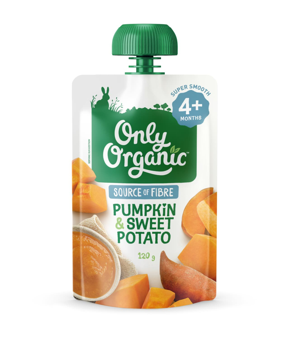 【Only Organic】Pumpkin & Sweet Potato 170g
