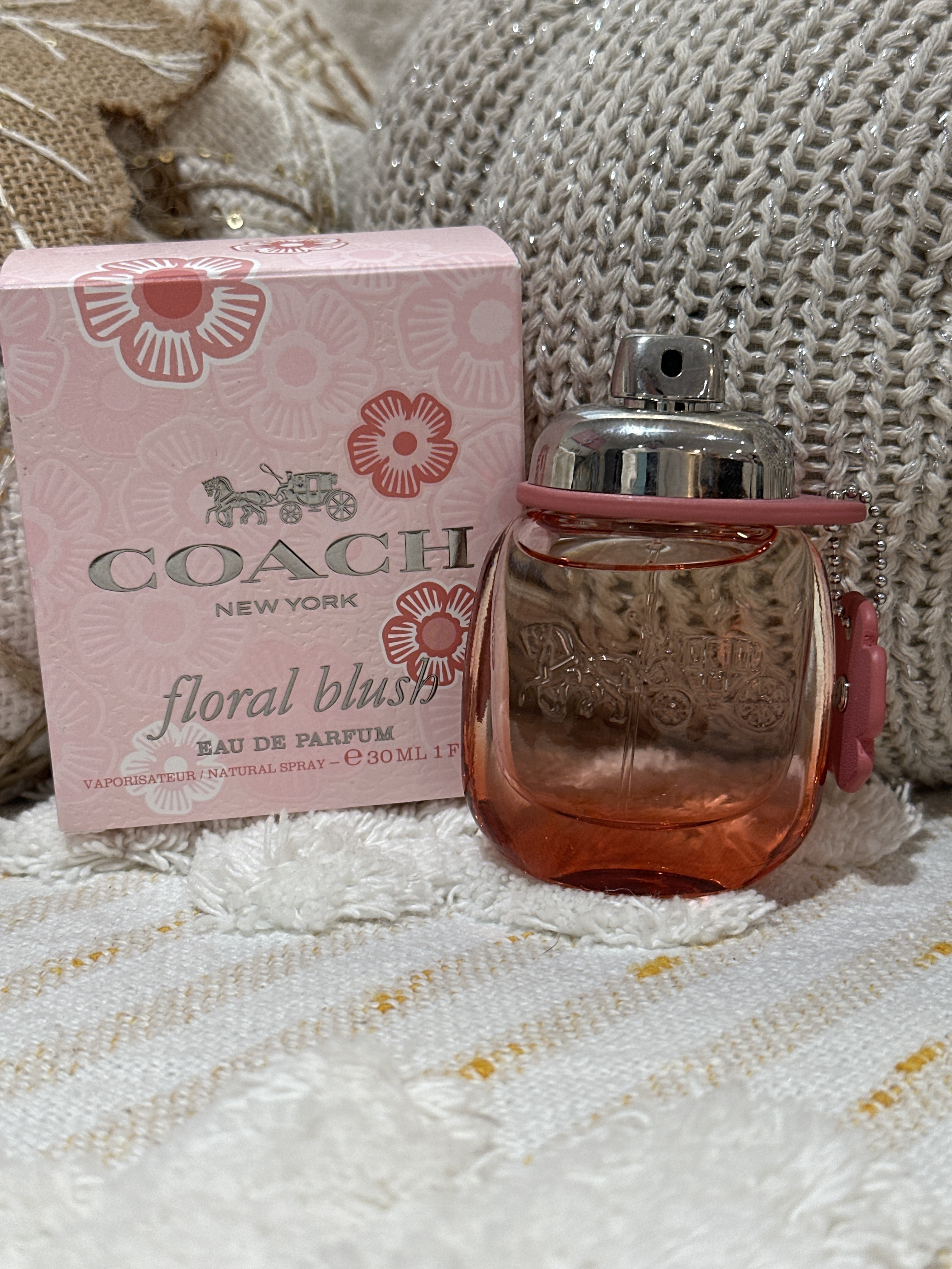 UQ74 Coach  花卉腮紅濃香水噴霧  30 ML Coach Floral Blush Eau De Parfum Spray 30 Ml  (1001108133)