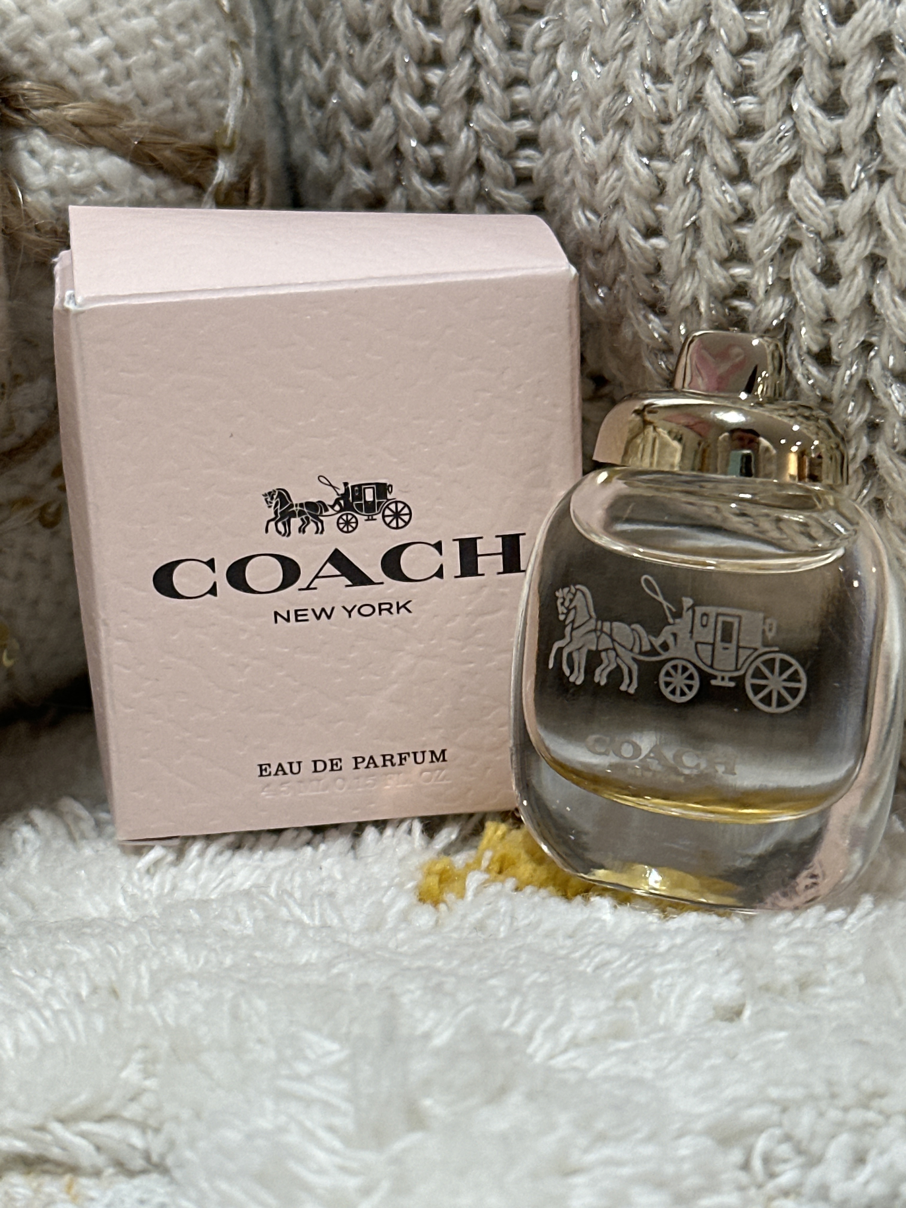 UQ78 Coach 女士濃香水4.5ml COACH EDP MINATURE 4.5ML (1001078344)
