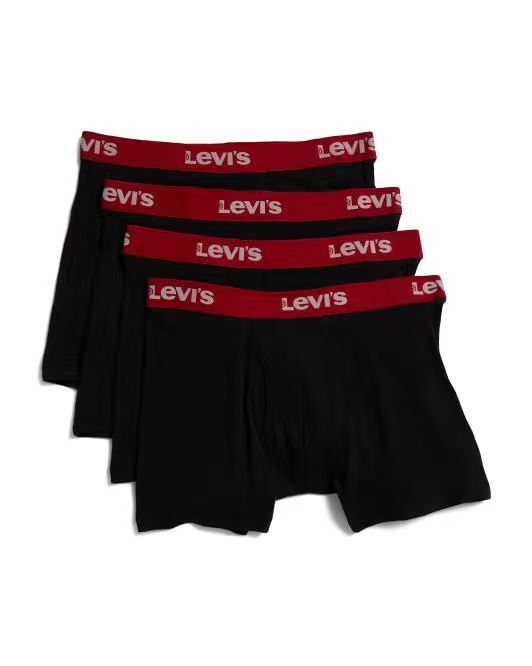 【預購】LEVIS H0729100 男裝內褲 (4件裝)