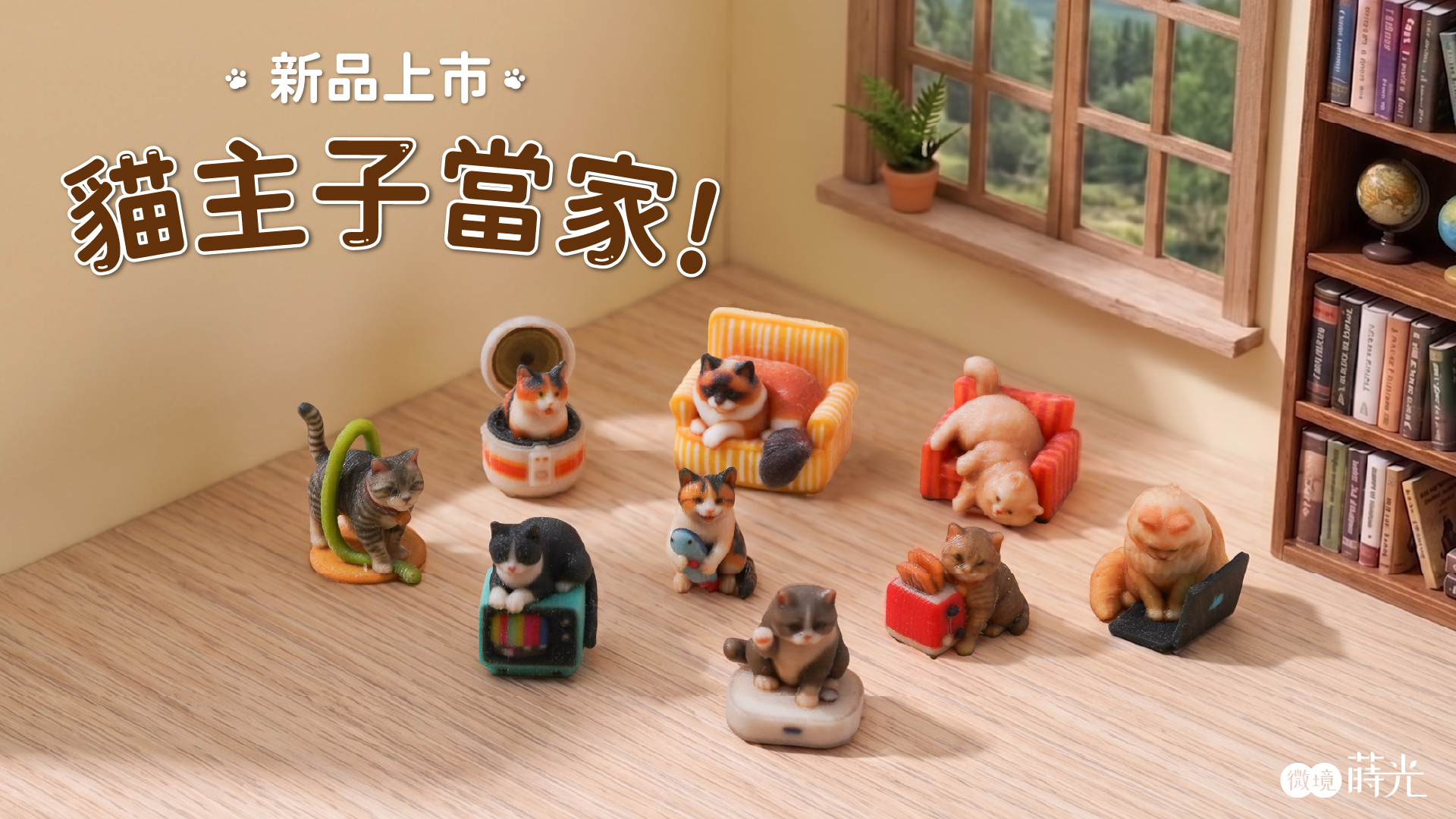 微境蒔光主題貓系列新品上市