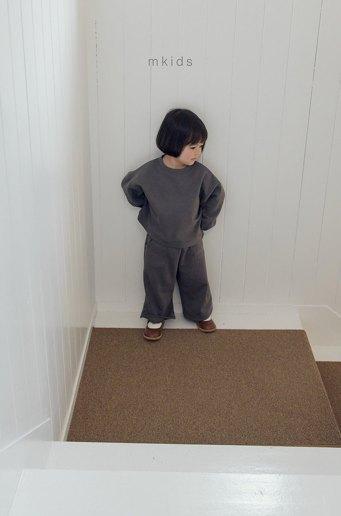 正韓秋mkids 兩色舒適軟綿運動褲