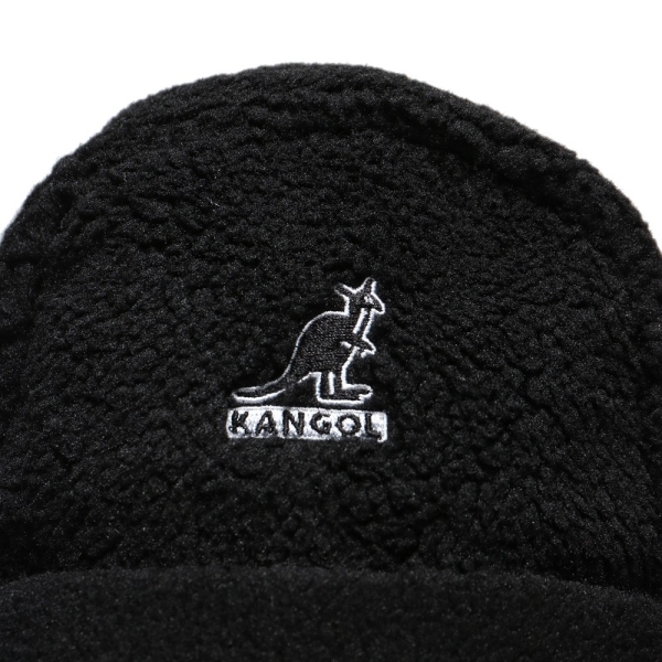KANGOL 側背包 米白 黑色 絨毛 斜背包 後背包 兩用包 6155174120 6155174101