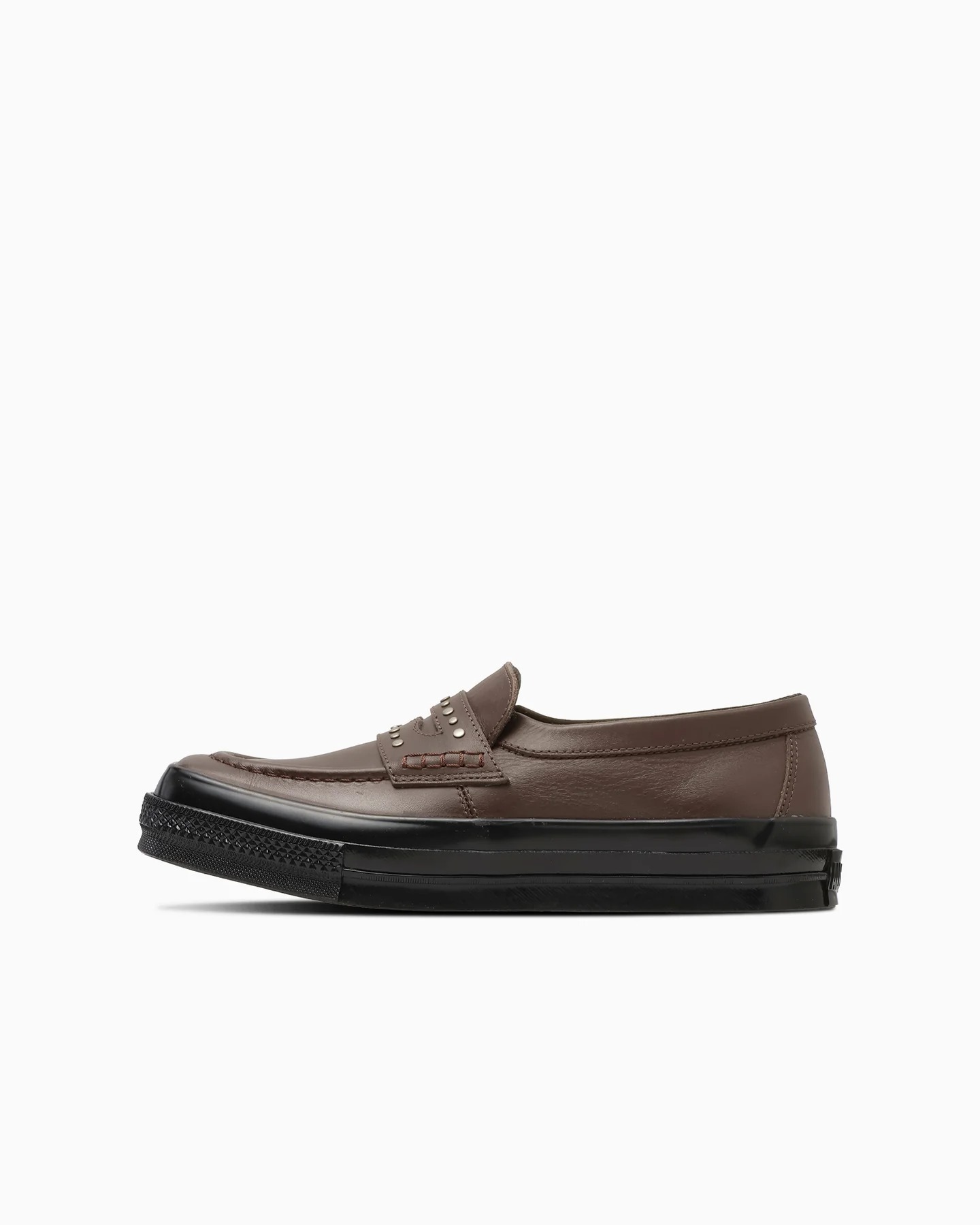 預購┃CONVERSE ALL STAR SQUARETOE LOAFER SA 方頭 皮革 鉚釘 樂福鞋 深棕色