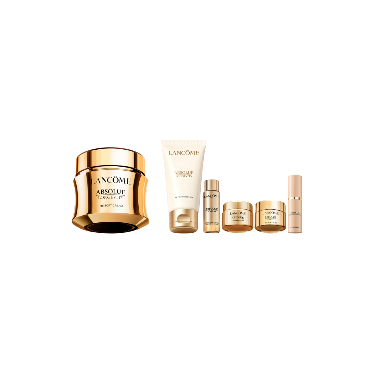 LANCÔME 菁純臻顏面霜/ 奢護面霜 30ml 套裝