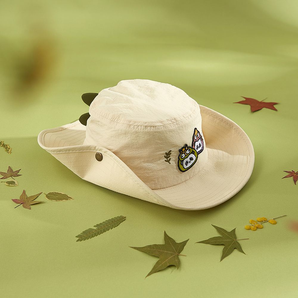Panda Friends Chameleon Khaki Kids Trekking Hat