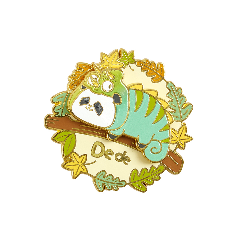 Panda Friends 變色龍得得磁貼