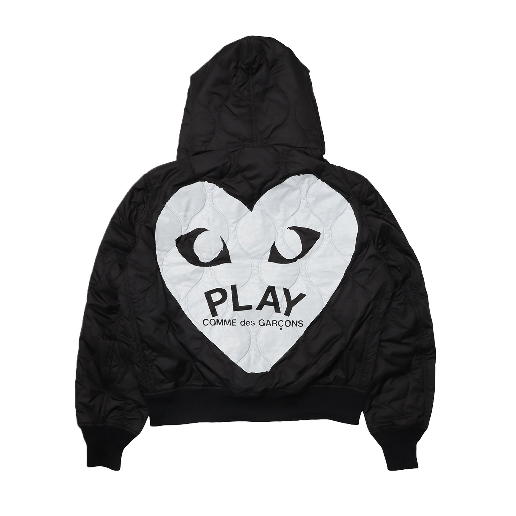 預購┃川久保玲 CDG PLAY 絎縫 連帽上衣