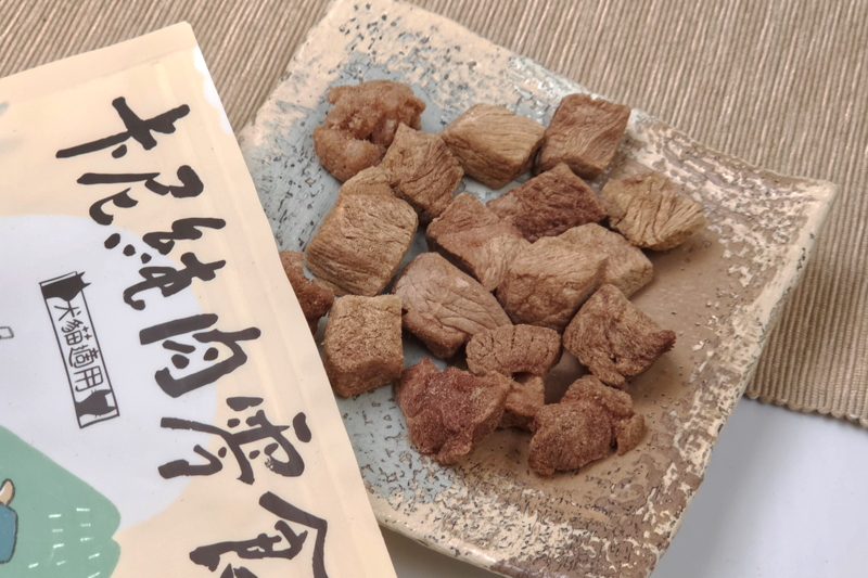 牛肉丁凍乾零食近照